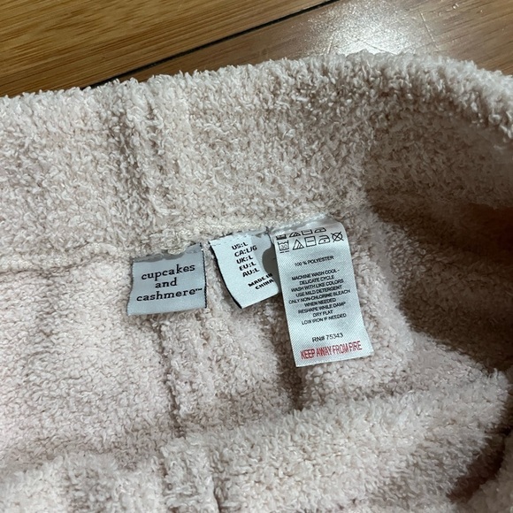 Cupcakes and Kashmir lounge pants, baggie, comfort, slouchy, size L pale pink - Picture 4 of 4